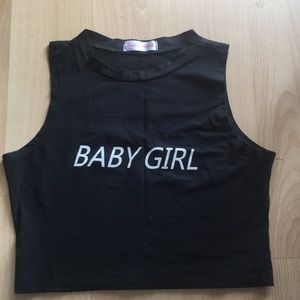 Crop top shirt for festivals